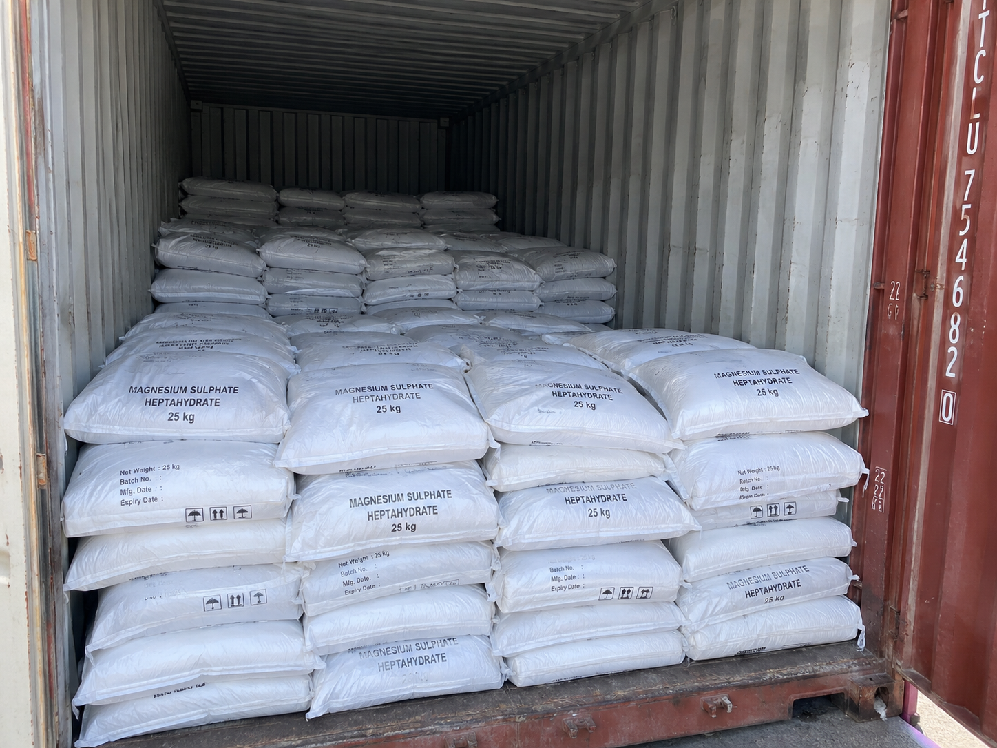 Magnesium Sulphate Heptahydrate Loaded  1